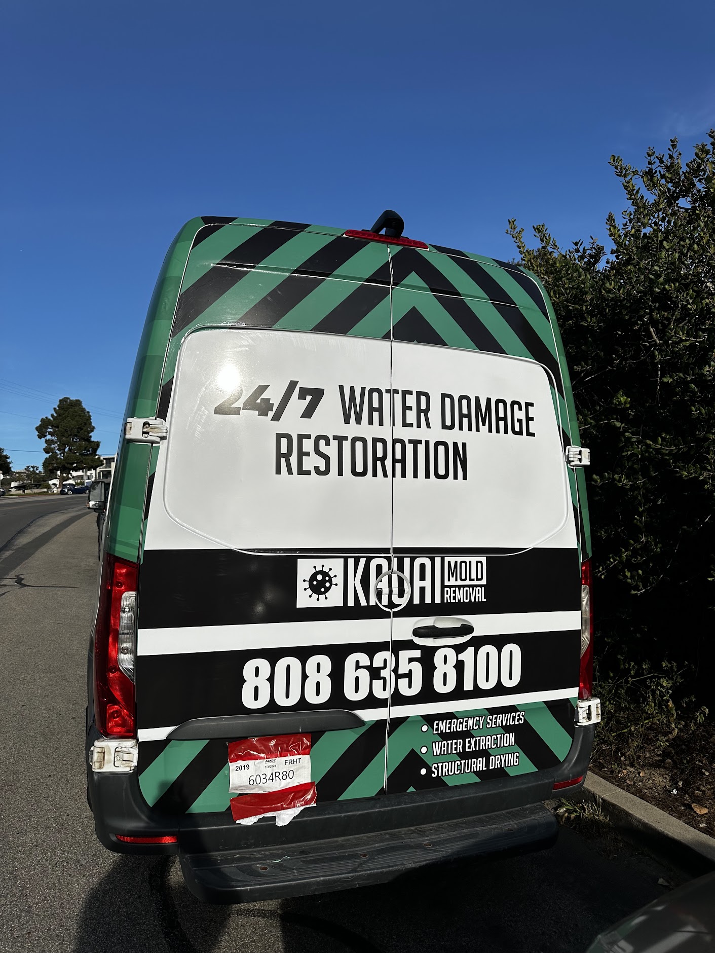 Farmers Painting vehicle lettering